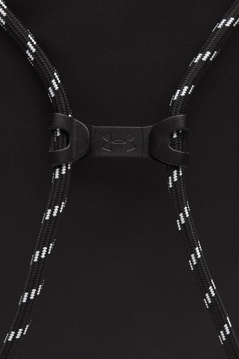 Черный рюкзак UA Hustle Sackpack 5