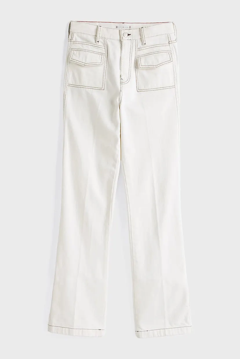 Жіночі білі джинси RELAXED BOOTCUT HW CLR 5