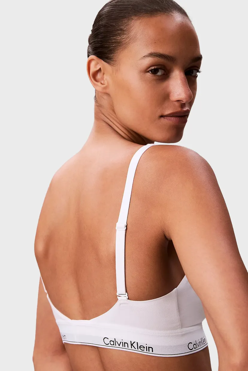 Женский белый бюстгальтер LIGHTLY LINED BRALETTE 5