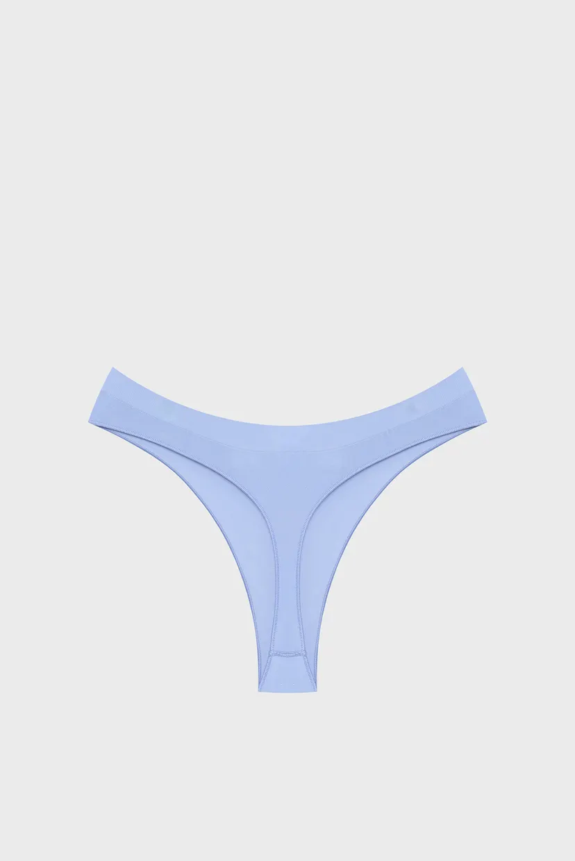 Жіночі сині трусики THONG 8