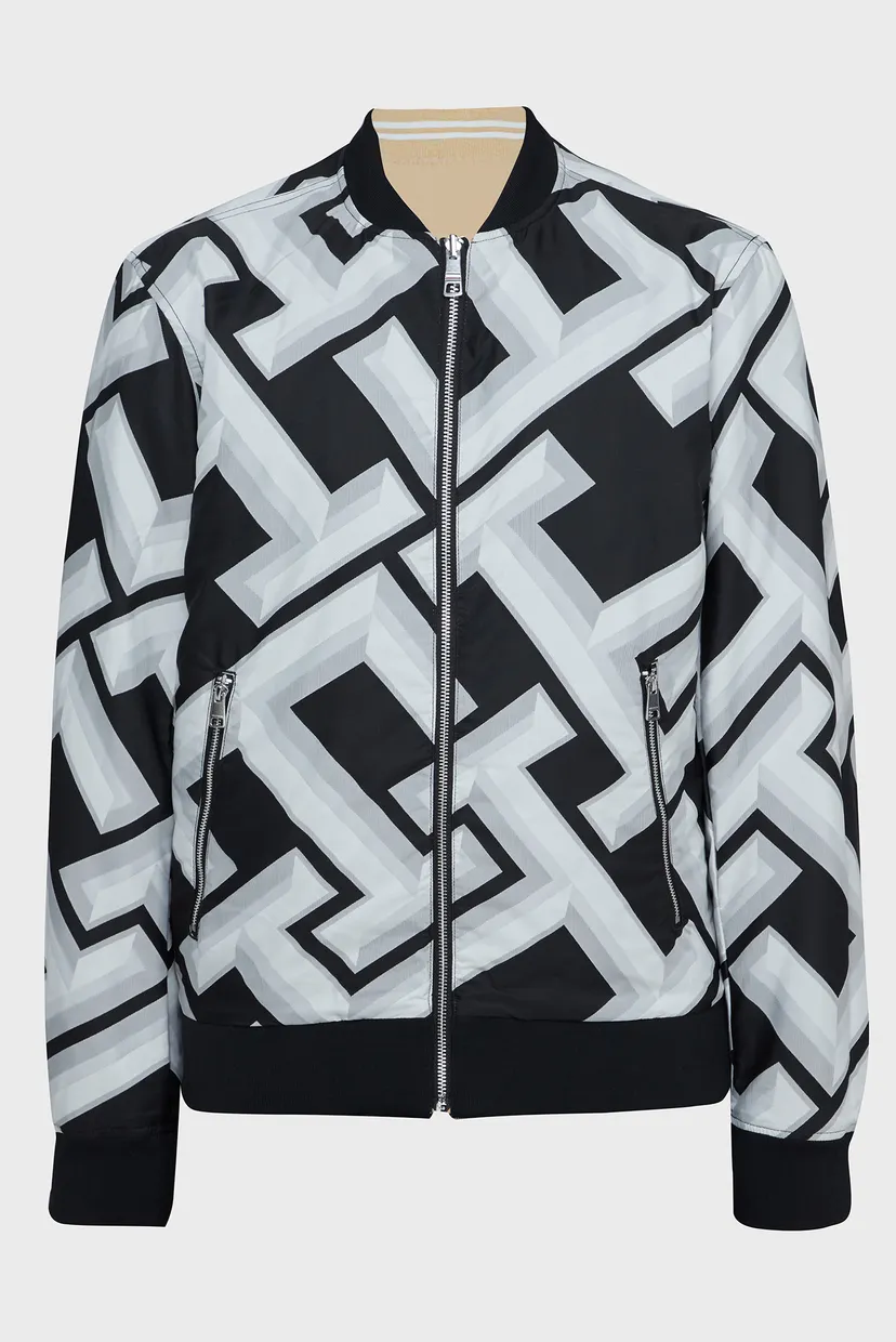 Мужской двусторонний бомбер REVERSIBLE BOMBER JACKET 8