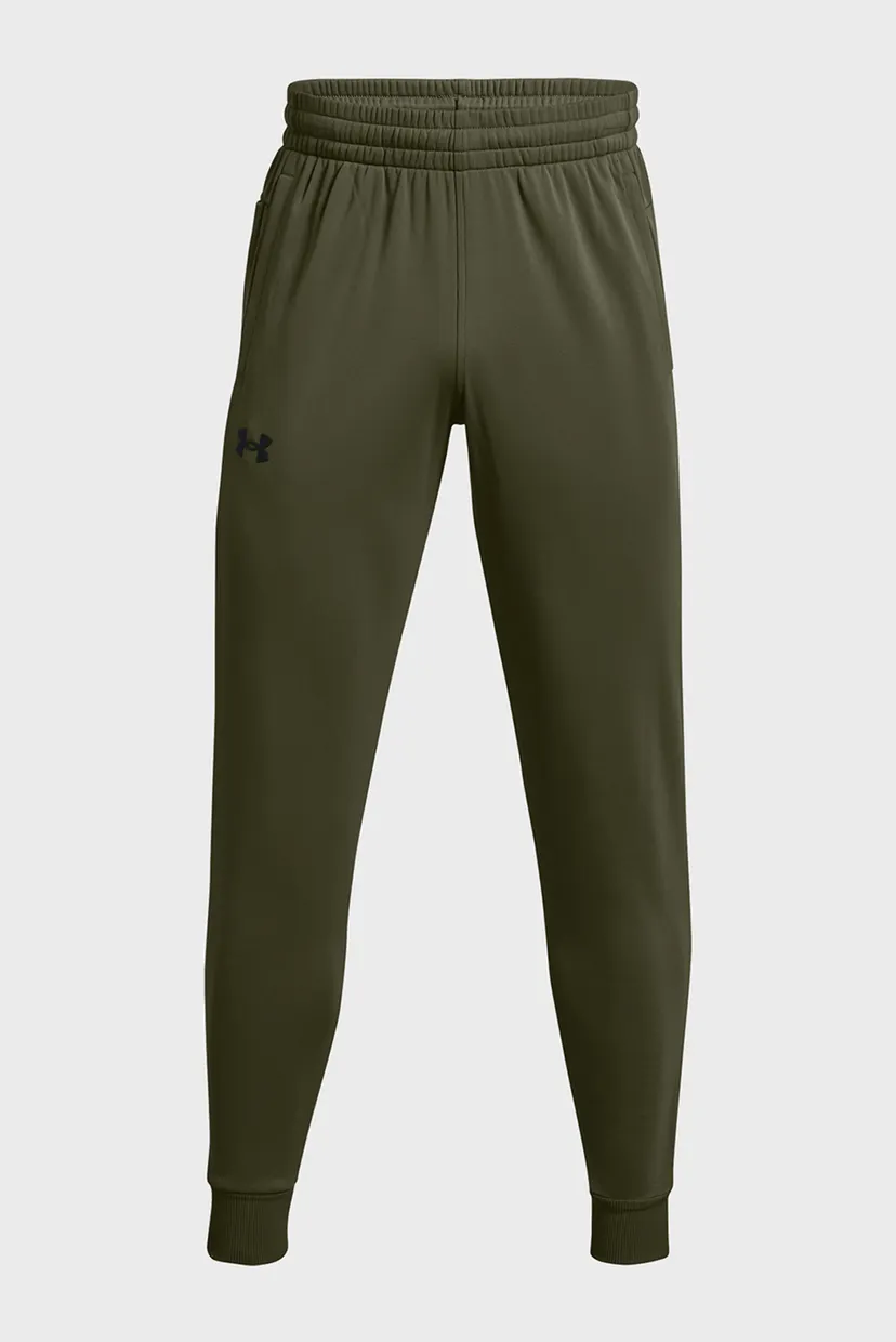 Чоловічі оливкові спортивні штани UA Armour Fleece Joggers 5