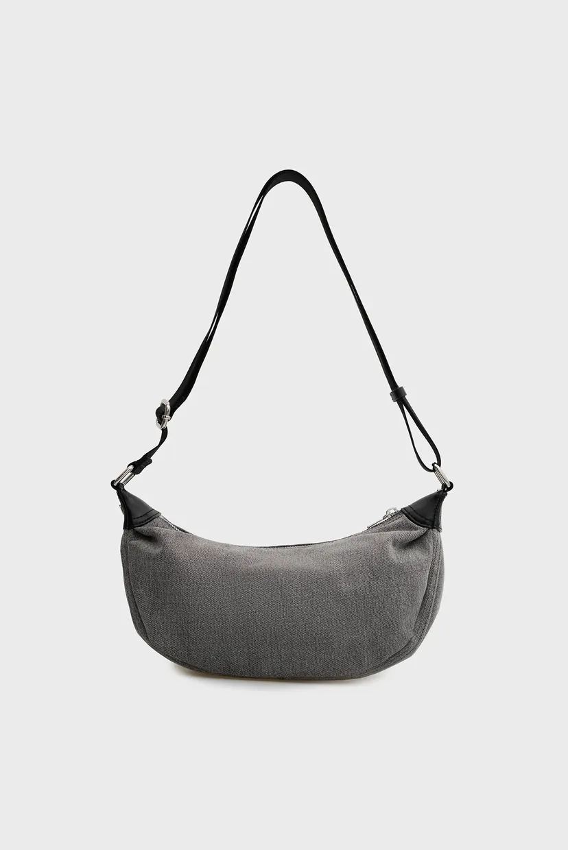 Жіноча сіра джинсова сумка HEART-D CROSSBODY II 4