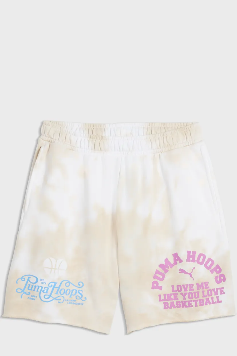 Білі шорти з візерунком What The Fun Relaxed Basketball Shorts Unisex (унісекс) 4