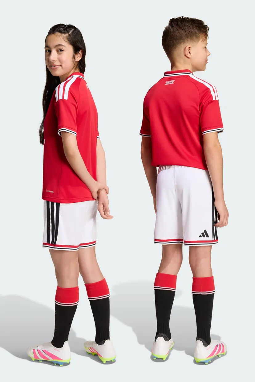 Детские белые шорты Manchester United 26/27 Home Kids 3