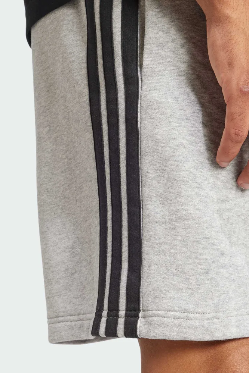 Чоловічі світло-сірі шорти Essential 3-Stripes French Terry 5