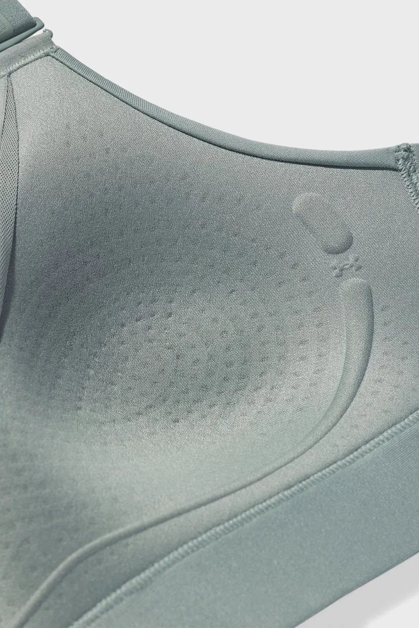 Жіночий м'ятний топ UA Infinity High 2.0 Bra 13