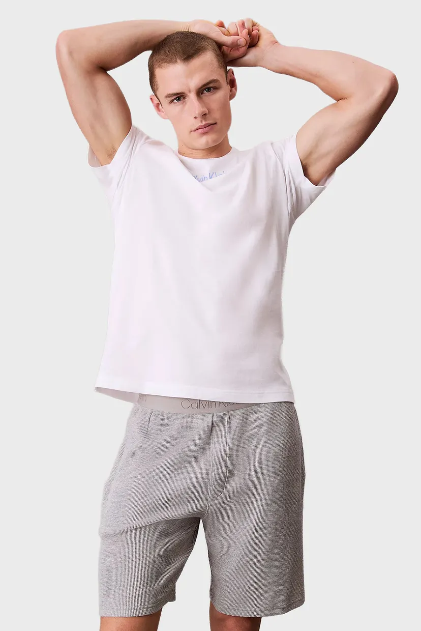 Чоловіча біла футболка CREW NECK 4