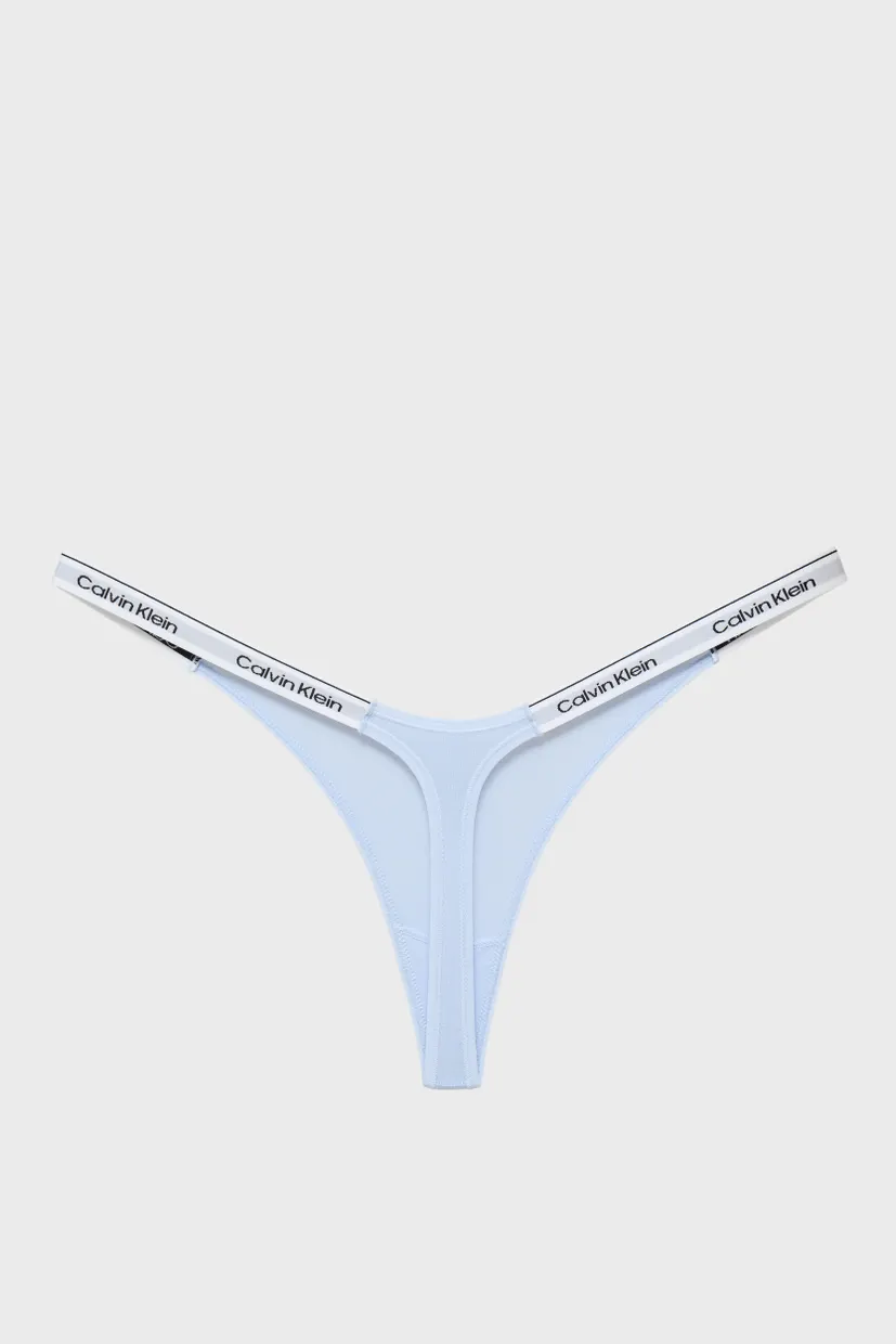 Женские голубые трусики DIPPED STRING THONG 9