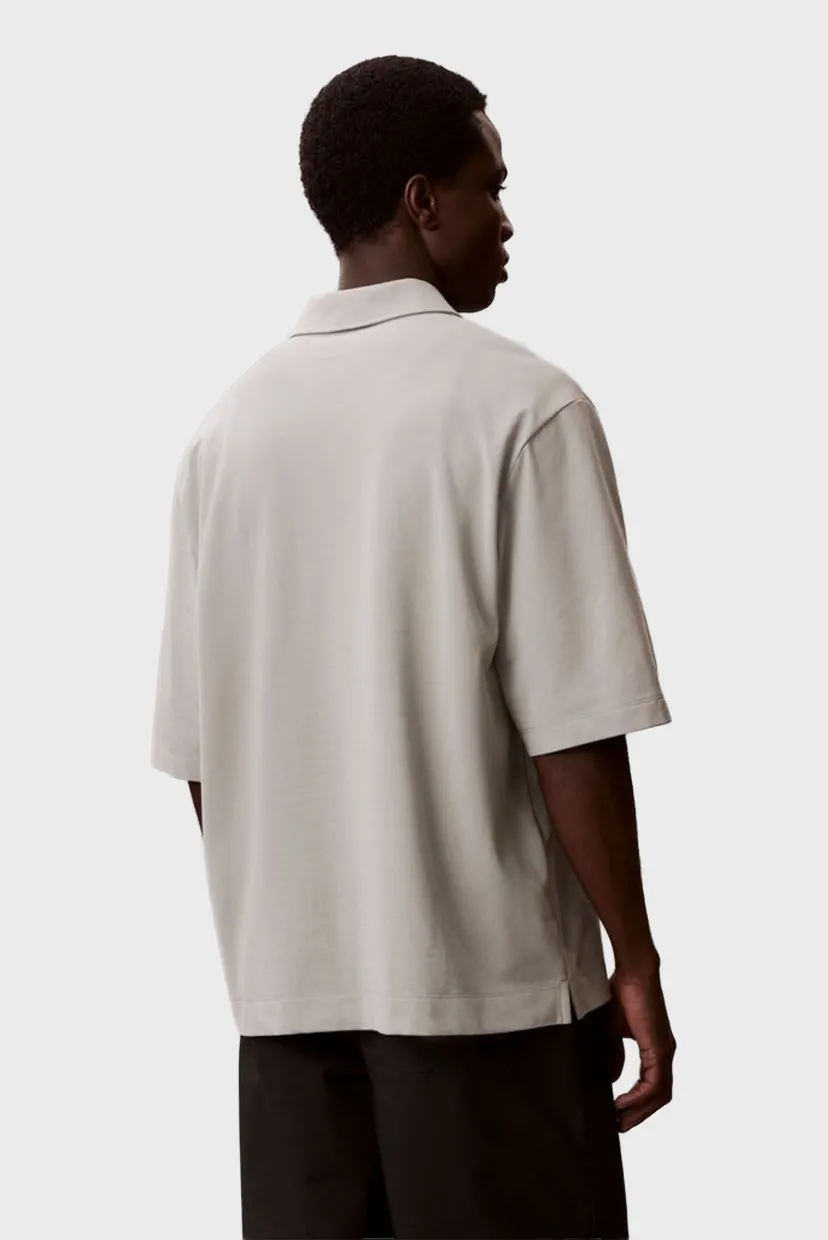Чоловіче м'ятне поло SUPIMA CHEST 3
