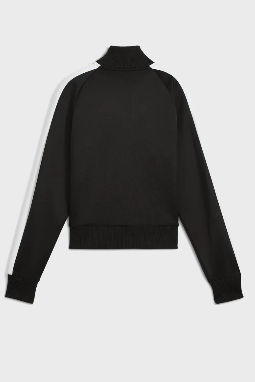 Жіноча чорна спортивна кофта T7 ALWAYS ON Short Track Jacket Women 7