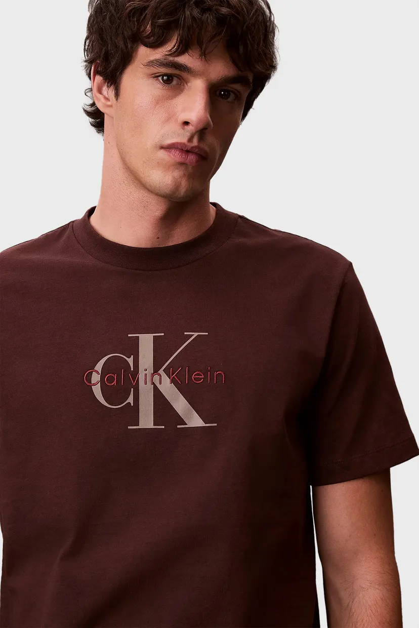 Мужская коричневая футболка Hero Monologo Tee 20s 4