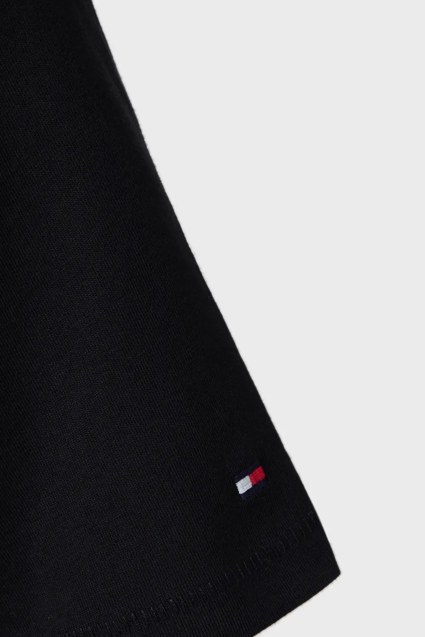 Женская черная футболка REG MDN HILFIGER C-NK SS 4