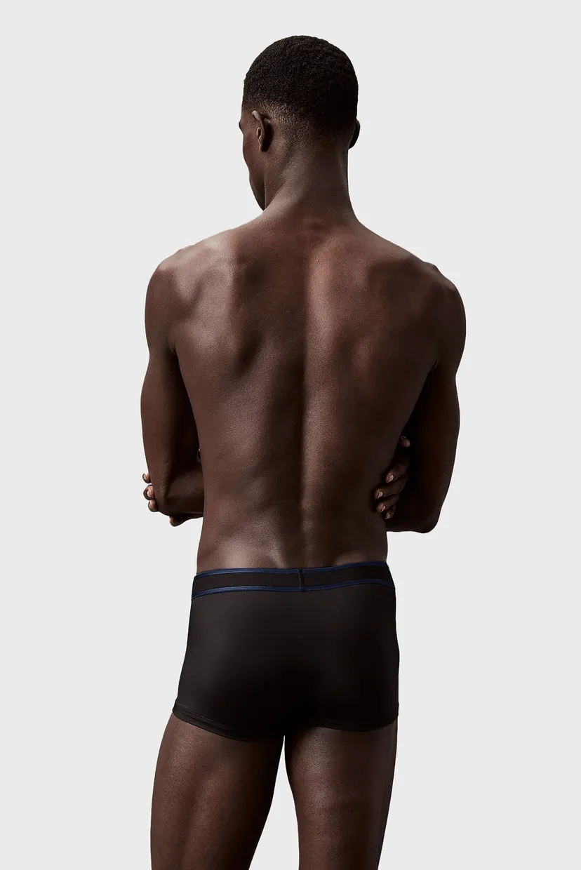 Мужские черные боксеры LOW RISE TRUNK 3