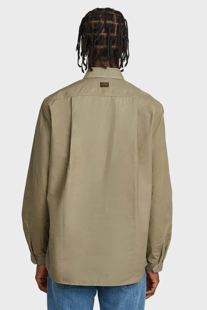 Чоловіча оливкова сорочка Anorak 3