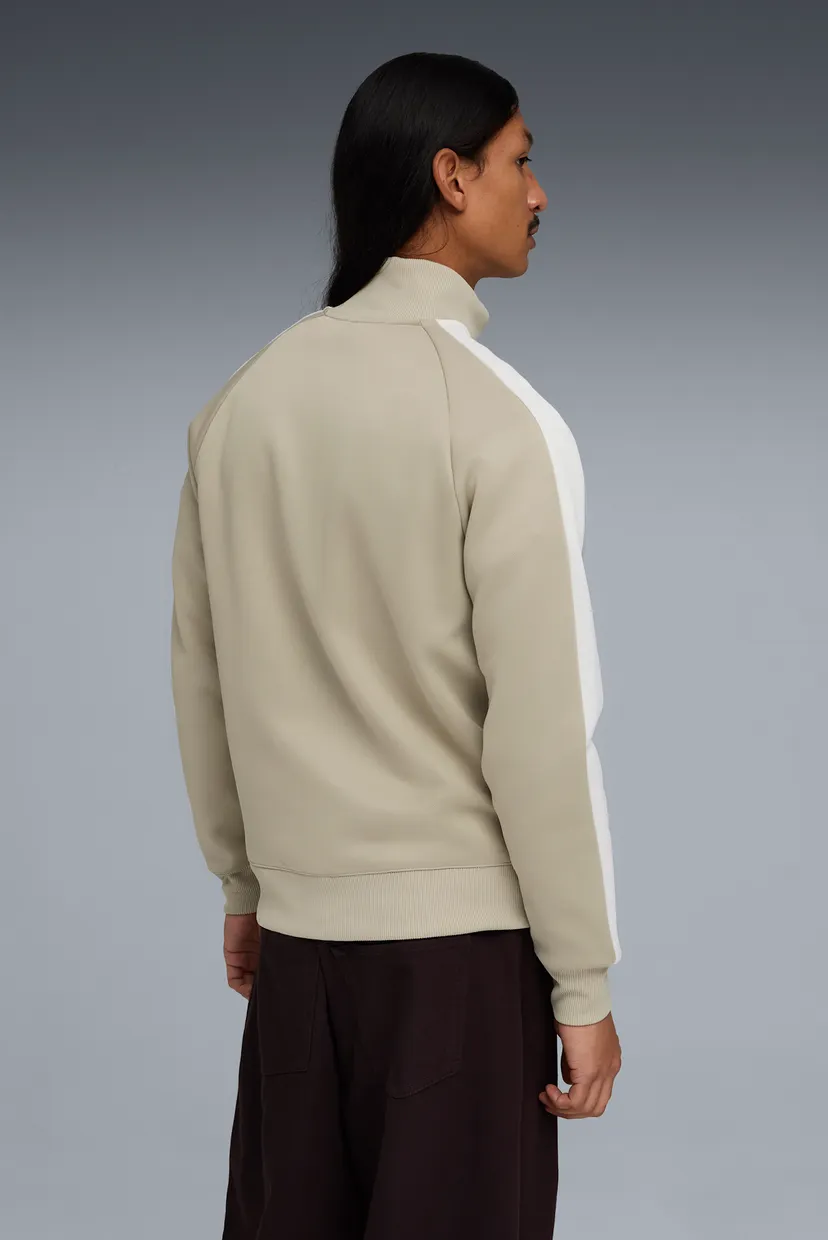 Чоловіча бежева спортивна кофта T7 ALWAYS ON Track Jacket Men 3