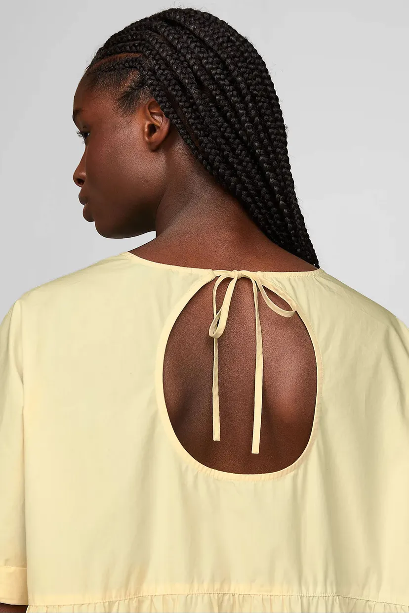 Женское желтое платье TJW POPLIN A-LINE SS 4