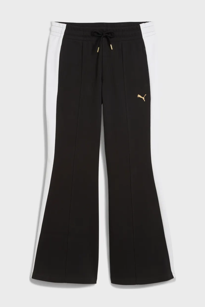 Женские черные спортивные брюки T7 Flared Pants Women 6