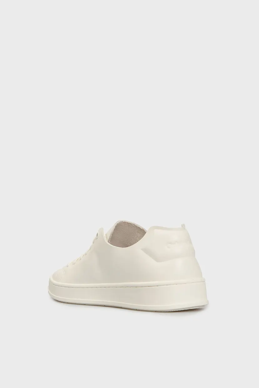Чоловічі білі шкіряні снікерси LOW TOP LACE UP UNLINED LTH 4