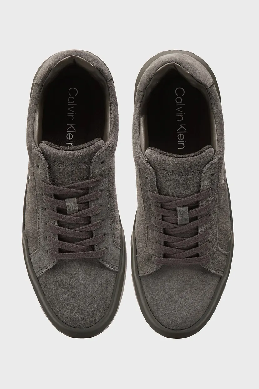 Жіночі сірі замшеві снікерси CHUNKY CUPSOLE 4