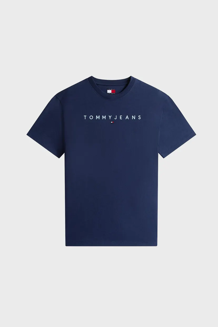 Чоловіча темно-синя футболка REG LINEAR LOGO 5