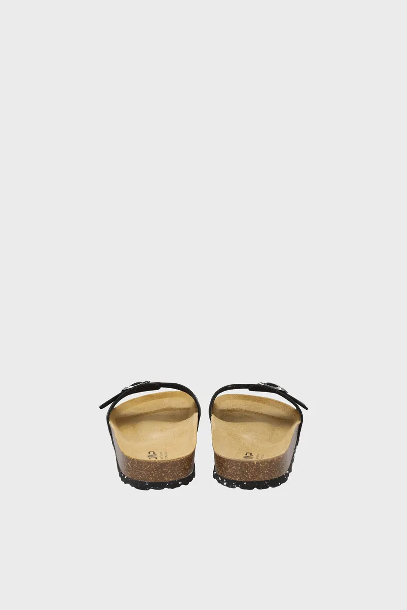 Жіночі чорні слайдери ECO ELYS SLIPPER 4
