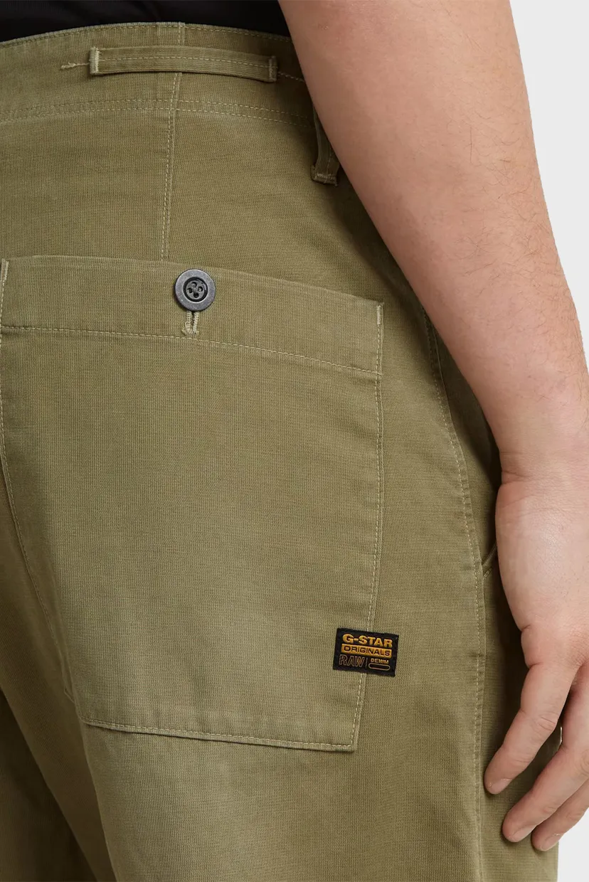 Чоловічі оливкові чіноси Pleated Chino Relaxed 4