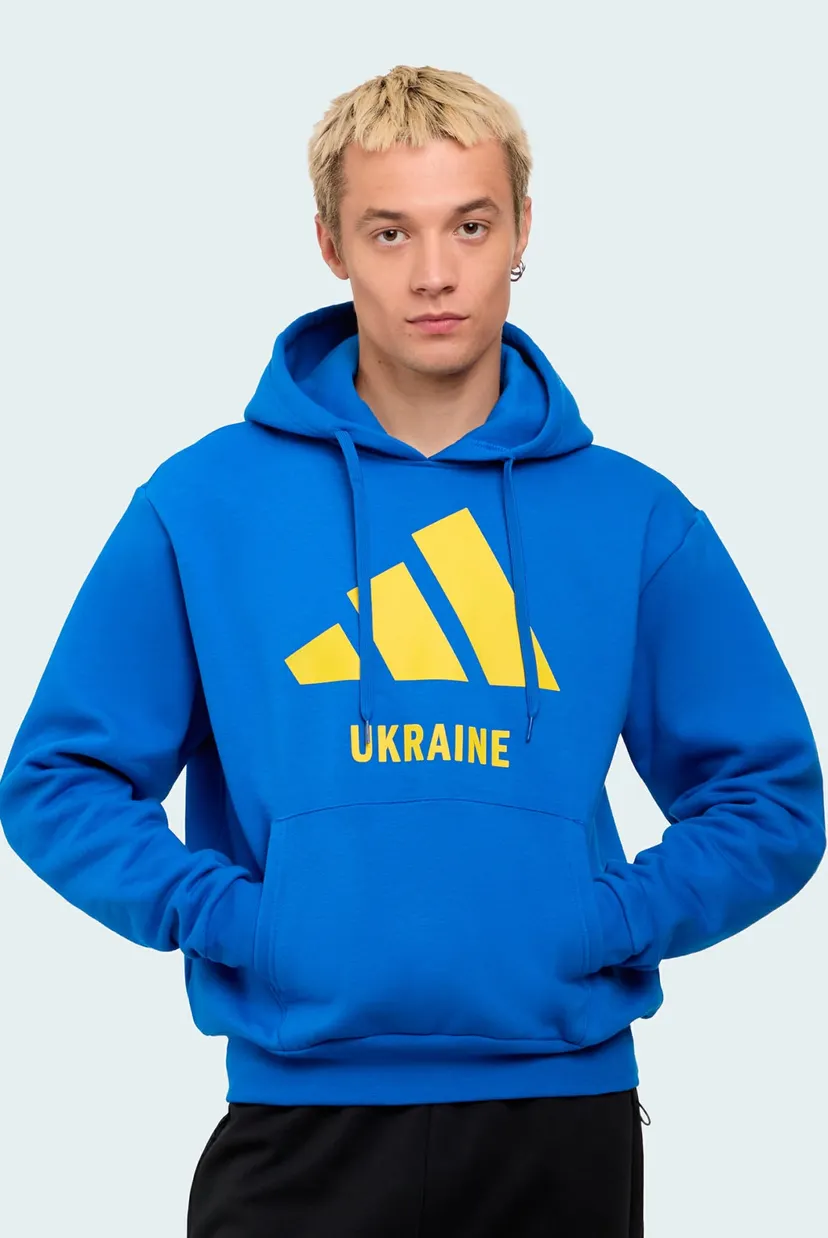 Синє худі Ukraine (унісекс) 3