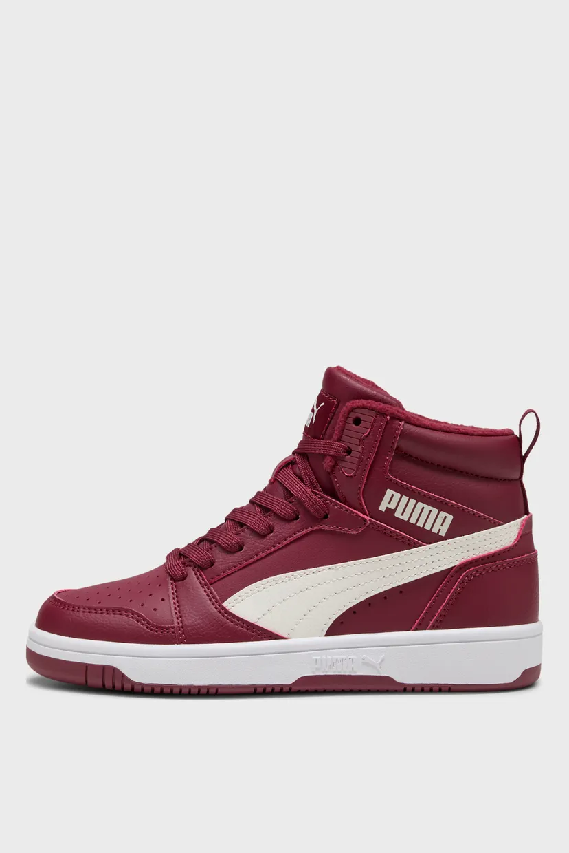 Детские красные хайтопы Puma Rebound V6 WTR Youth Sneakers 3