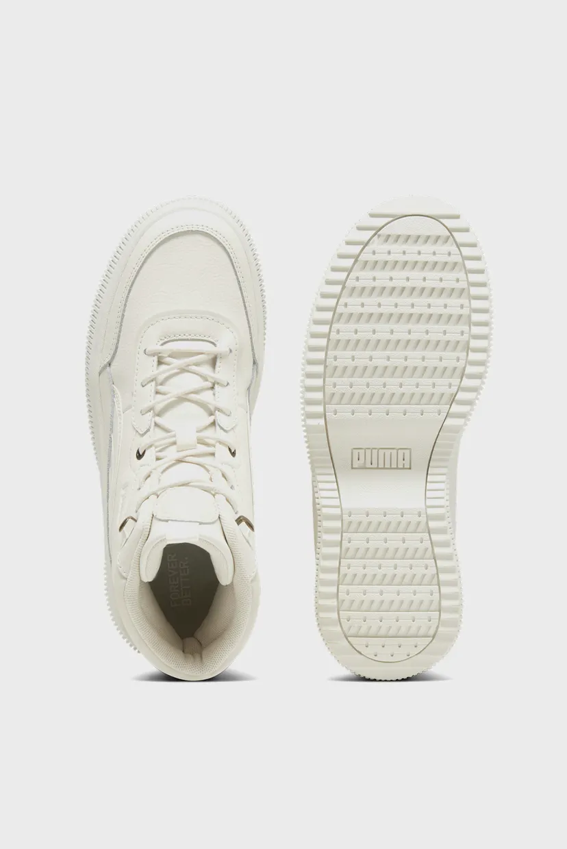 Жіночі білі шкіряні хайтопи Mayra Women’s Sneakers 4