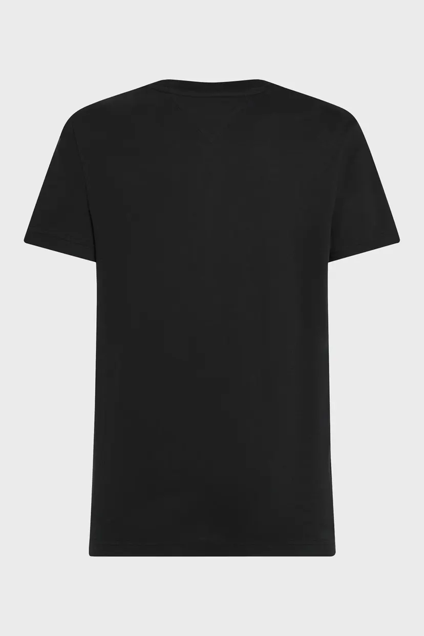 Мужская черная футболка ESSENTIAL REG FIT SOLID TEE 6