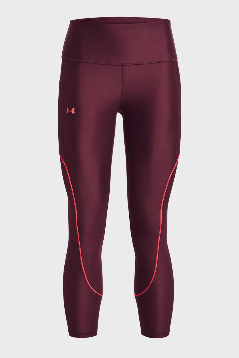 Жіночі бордові тайтси Armour Novelty Ankle Legging 5