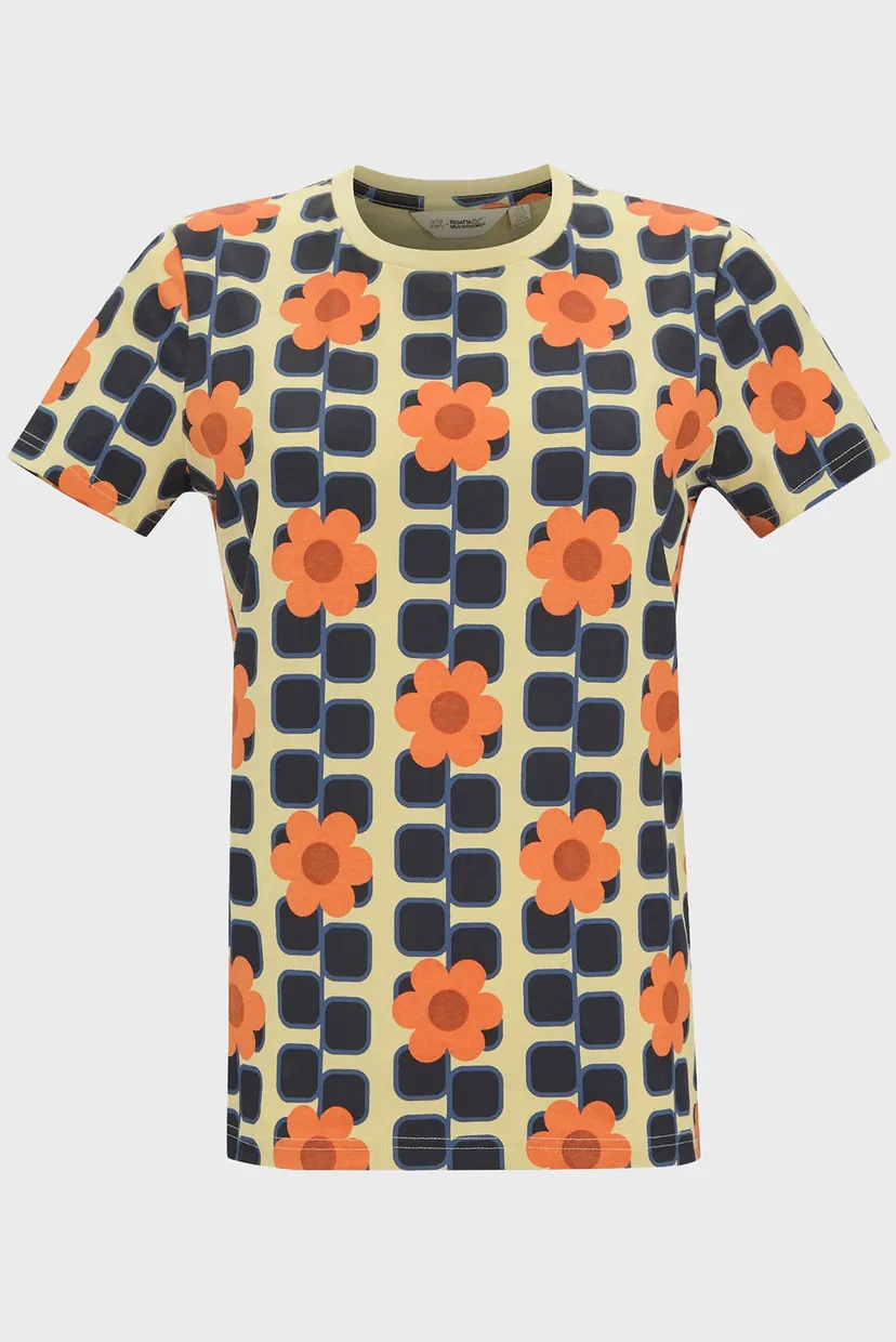 Женская футболка с узором 5
