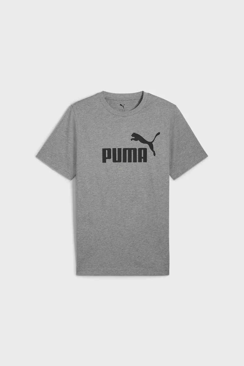 Чоловіча сіра футболка Essentials No. 1 Logo Tee Men 6