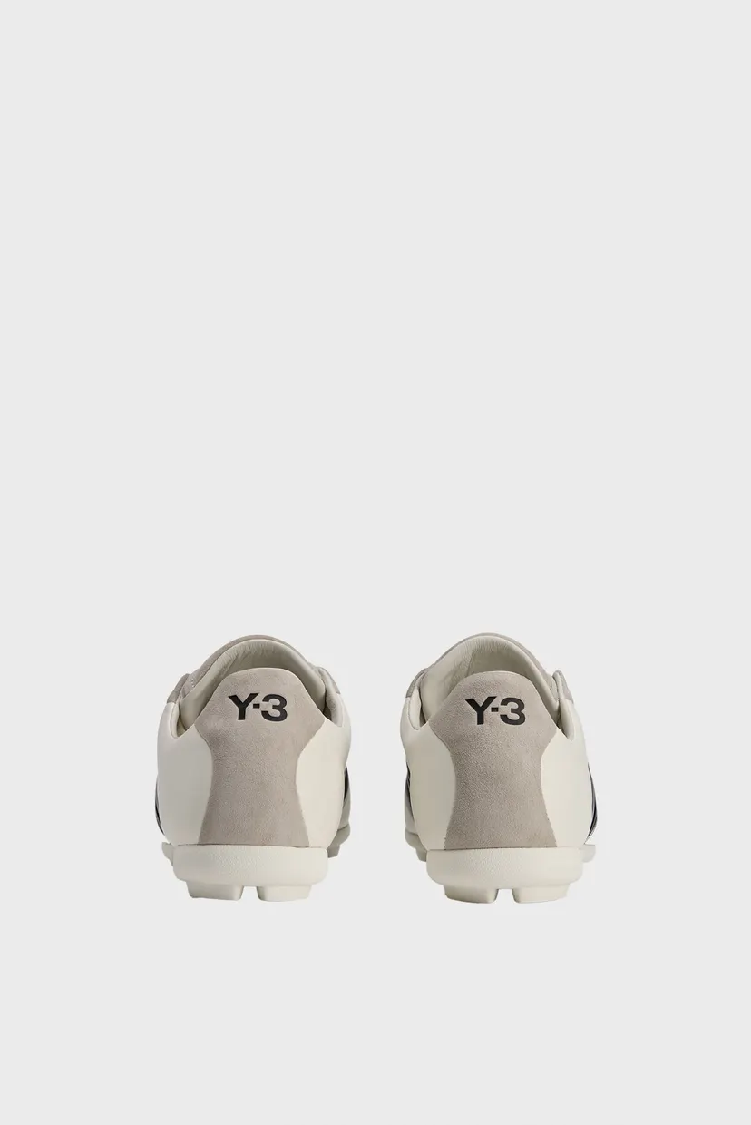 Белые кожаные кроссовки Y-3 FIELD 5