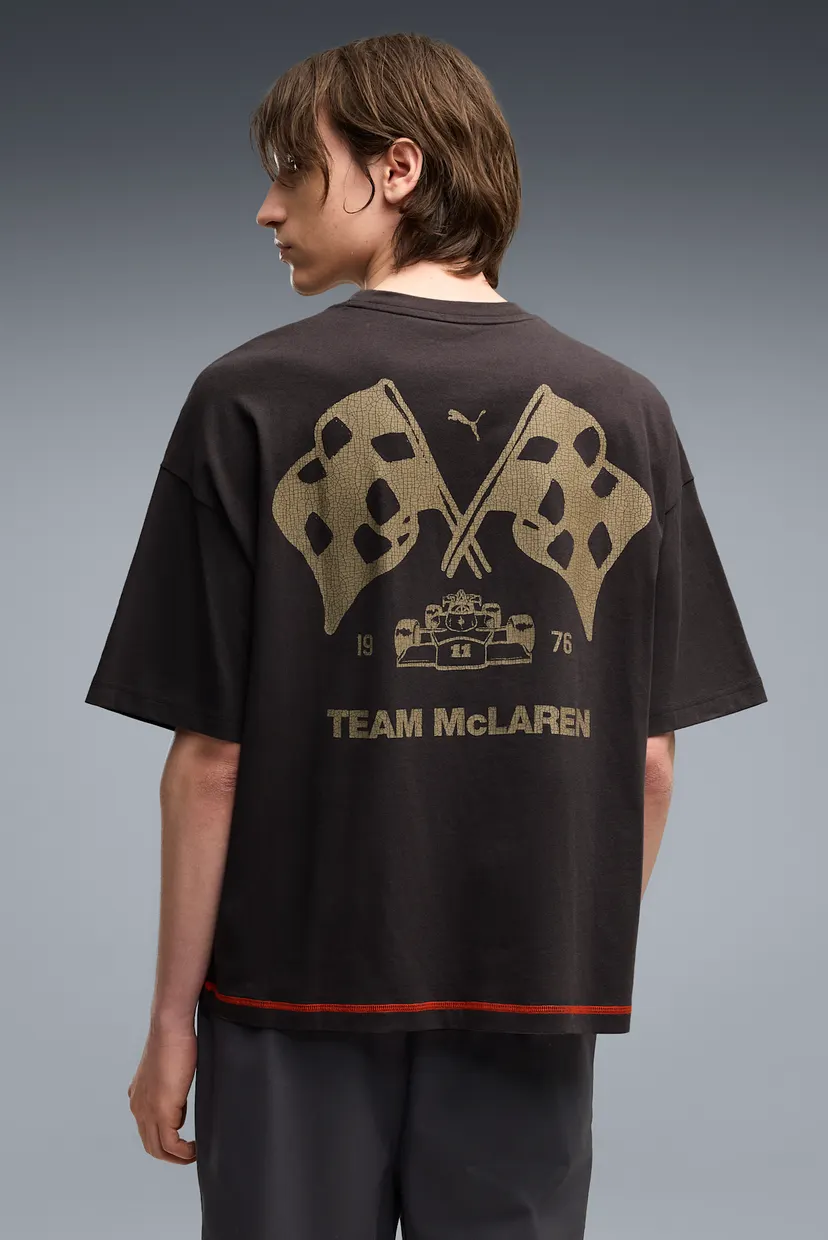 Мужская черная футболка McLAREN RACING Graphic Tee Men 3