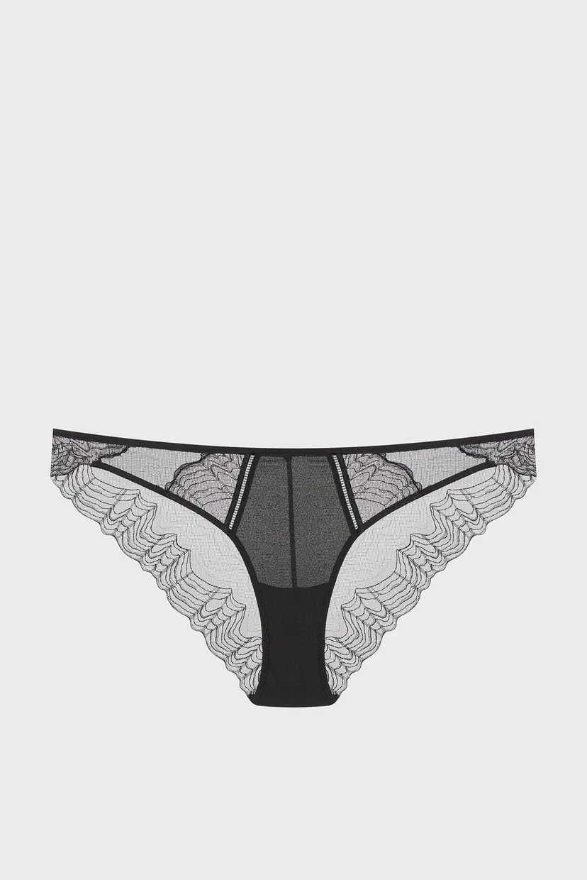Жіночі чорні трусики BIKINI 7