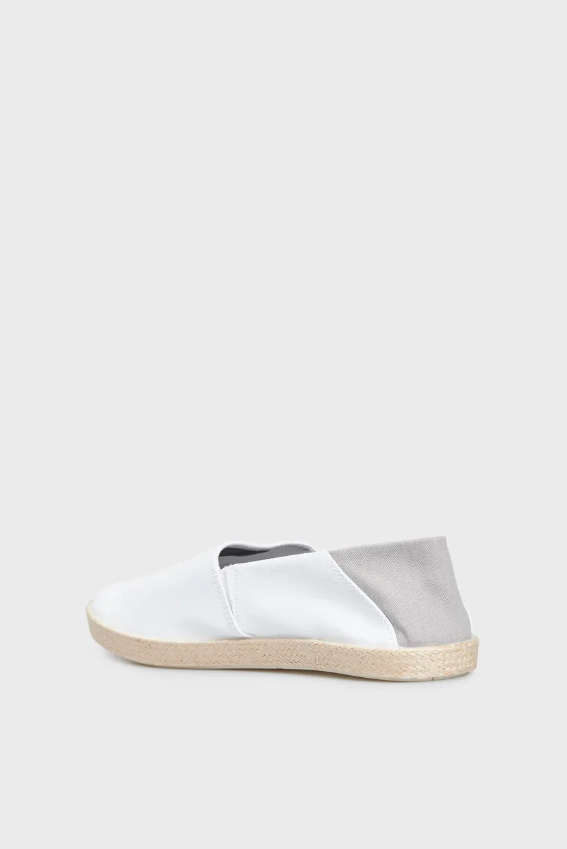 Мужские белые эспадрильи EASY SUMMER SLIP ON 5