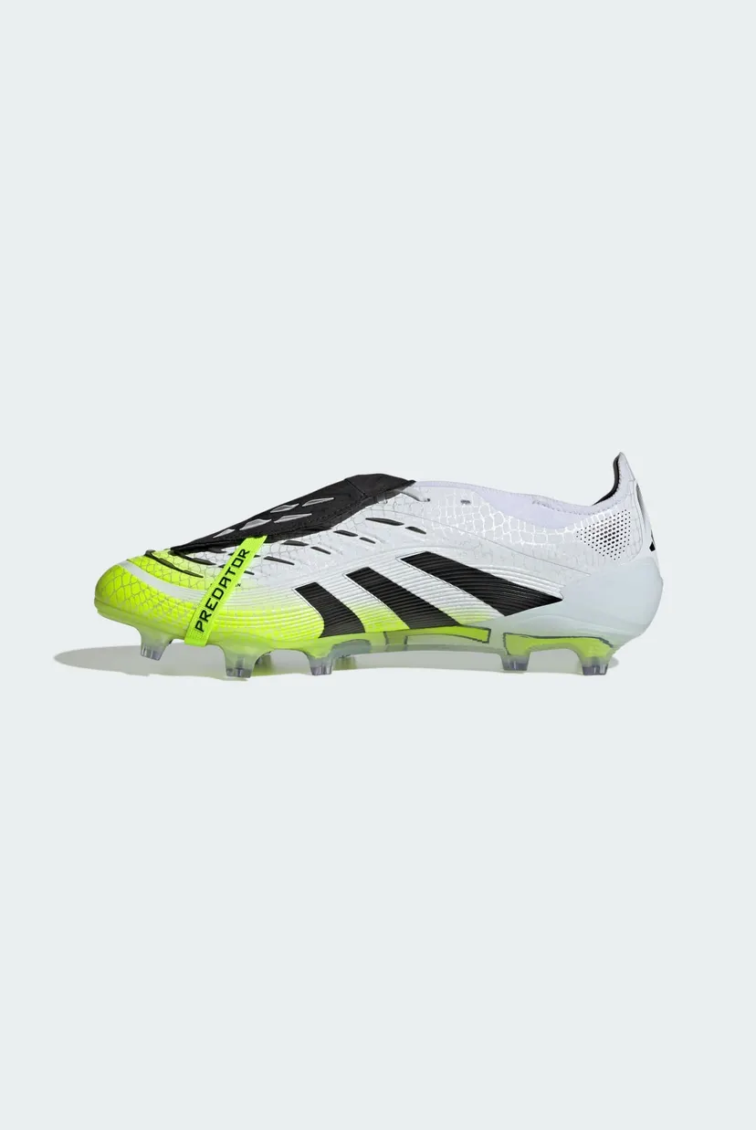 Белые бутсы Predator Elite Fold-Over Tongue Firm Ground 6