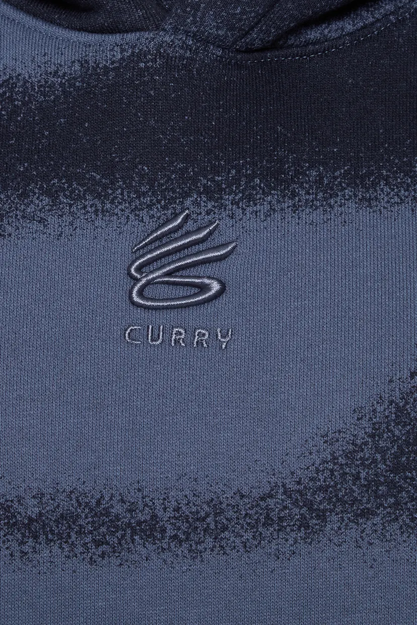 Чоловіче темно-сіре худі з візерунком Curry Splash Graphic Hoodie 4