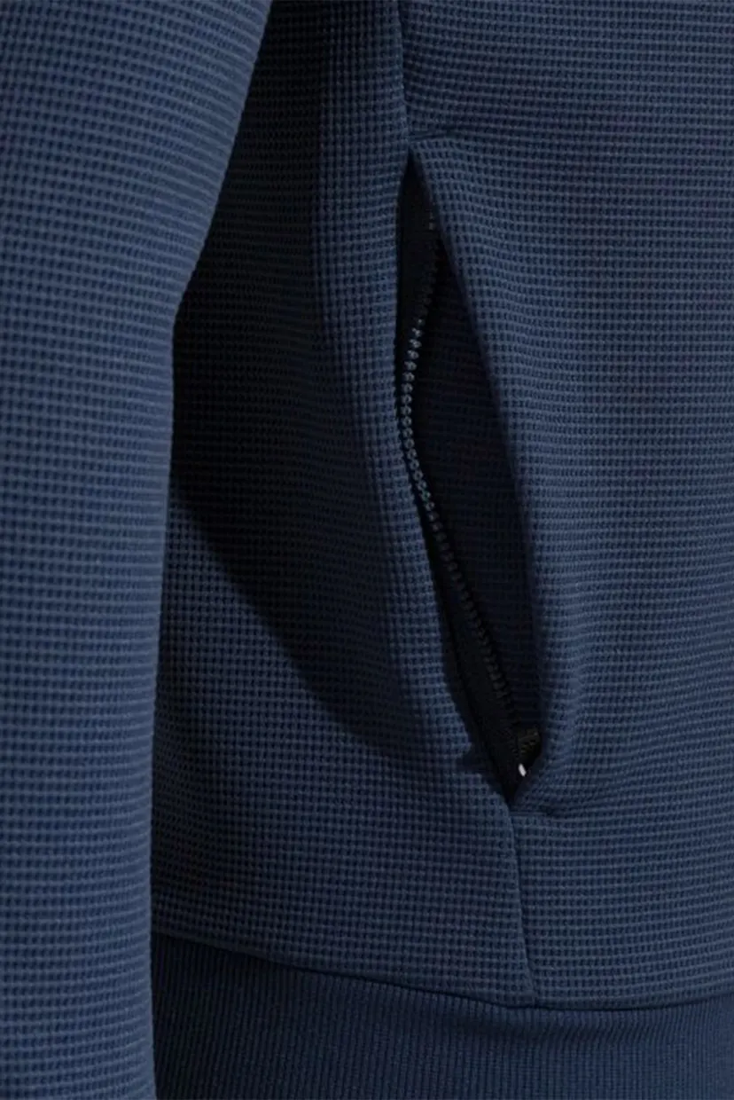 Чоловіче темно-синє худі 4