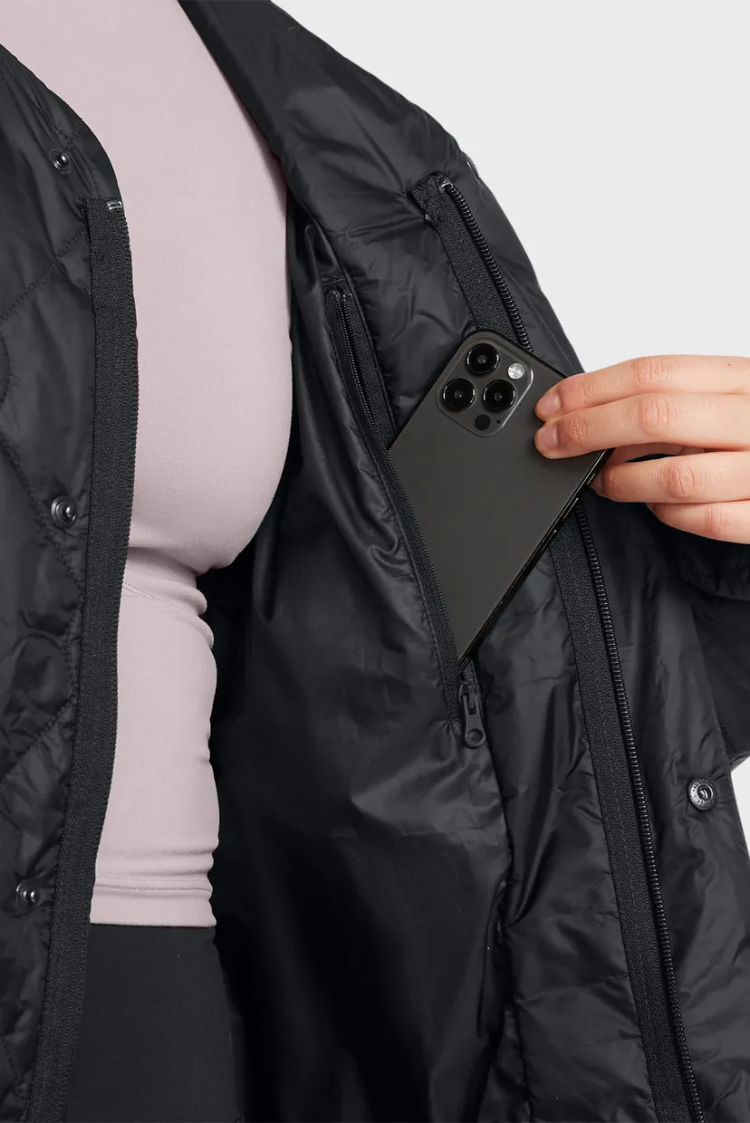 Жіноча чорна куртка DIAMOND JACKET 4