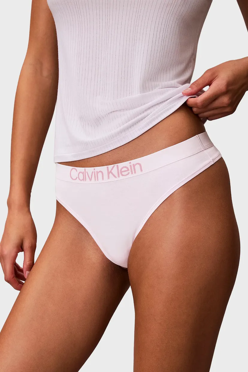 Жіночі пудрові трусики THONG 5
