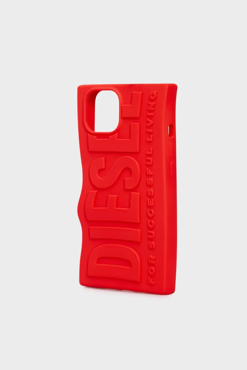 Красный чехол для телефона Diesel Silicone Case for iPhone 13/iPhone 14 4