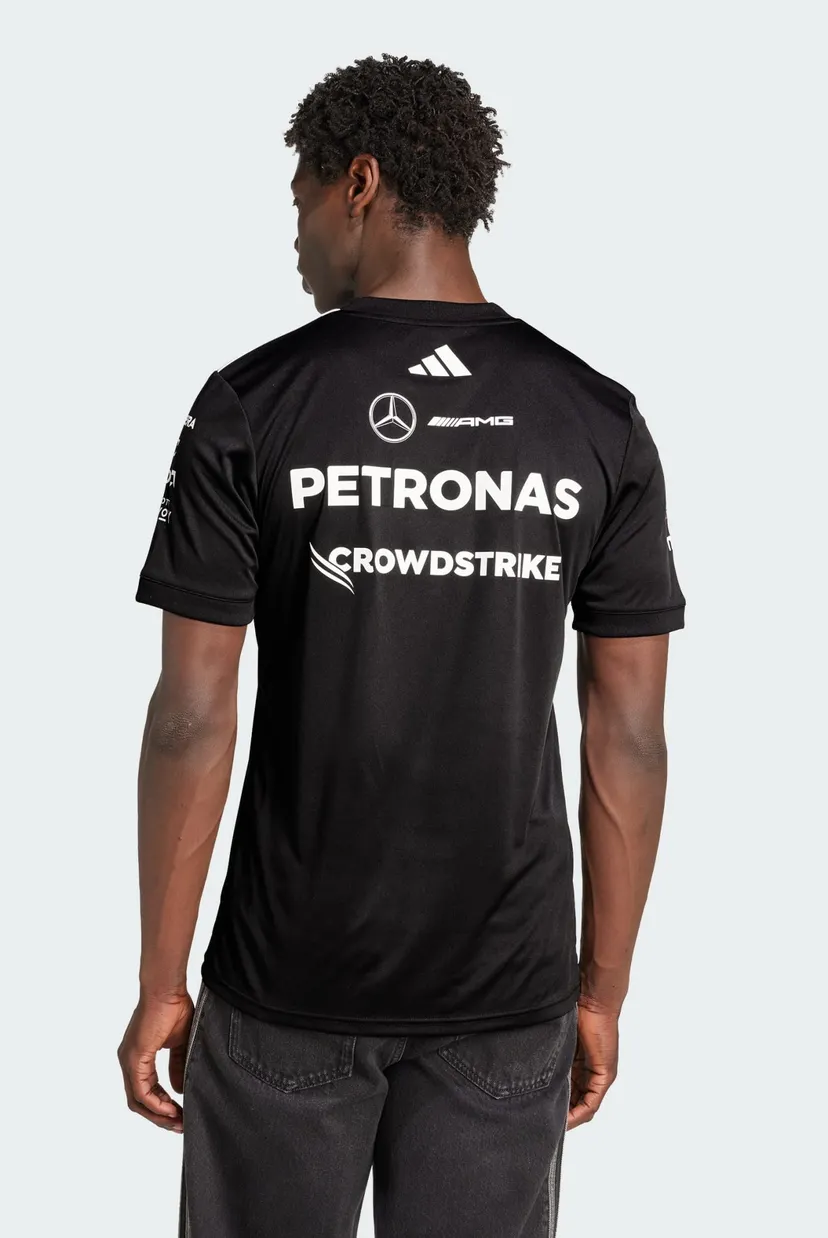 Чоловіча чорна футболка Mercedes - AMG Petronas Formula One Team Driver 3