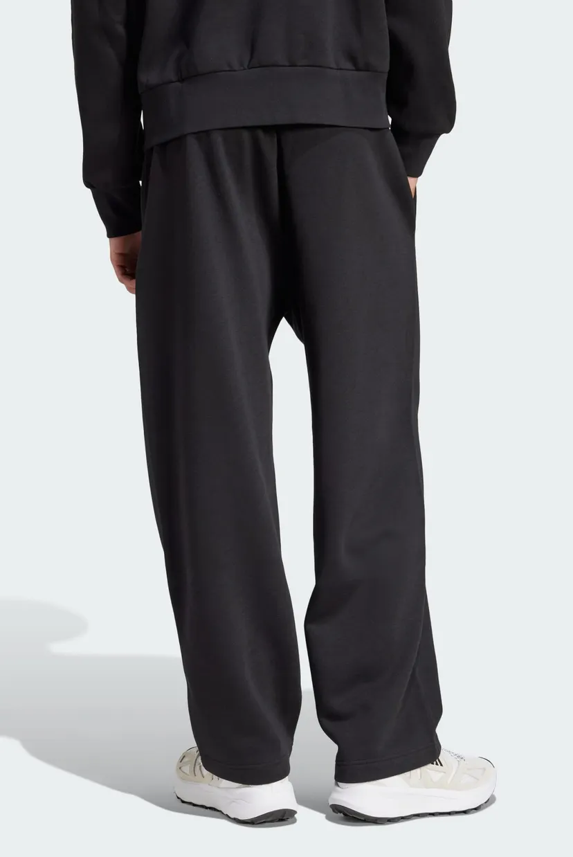 Мужские черные спортивные брюки Essentials Wide-Leg 3 Bar Logo 3