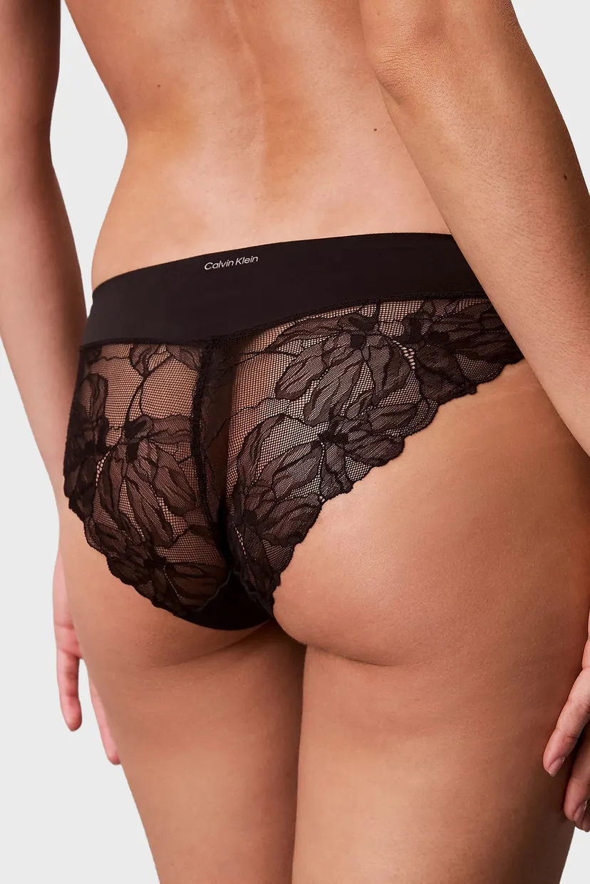 Женские черные трусики BIKINI 5