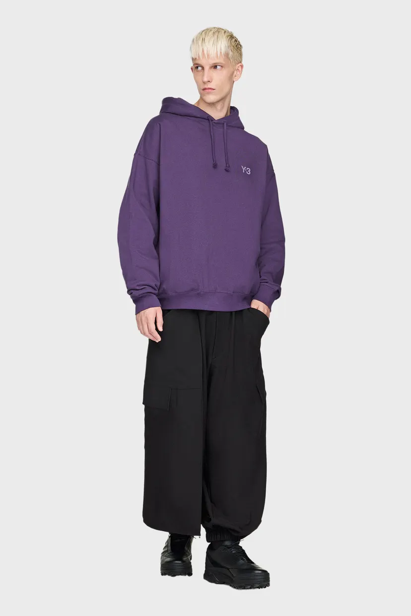 Фиолетовое худи Y-3 FT (унисекс) 5