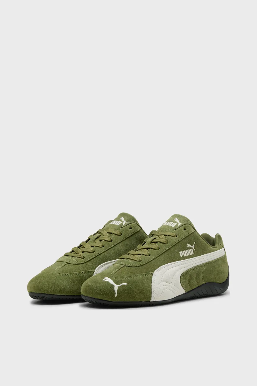 Зелені замшеві кросівки Speedcat OG Unisex PUMA 398846_66 — MD-Fashion