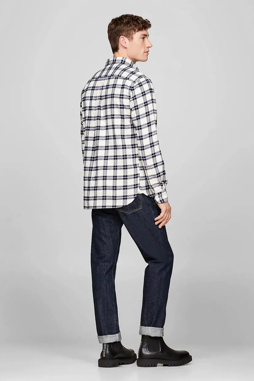 Мужская рубашка в клетку BRUSHED EASY CHECK RF 4